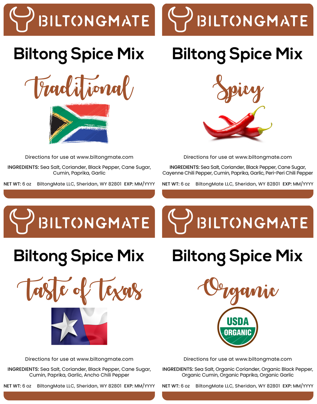 Just Spices - Fonts In Use